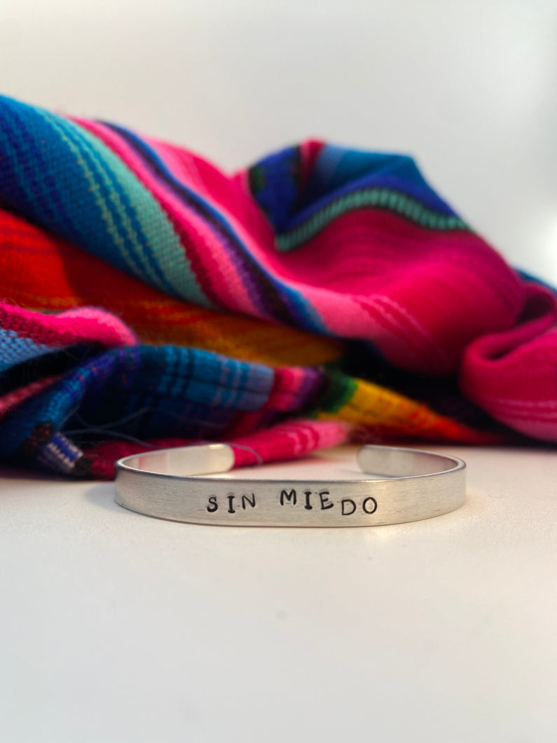 Sin miedo bracelet
