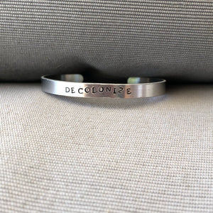 Decolonize bracelet